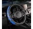 Оплетка SKYWAY Combo-2 M черно/синяя экокожа S01102065 19