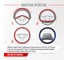 Оплетка SKYWAY Combo-3 L Черно/Синяя экокожа S01102369 6