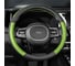 Оплетка SKYWAY Combo-3 M Черно/Зеленая экокожа S01102361 10