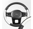 Оплетка SKYWAY Combo-3 M Черно/белая экокожа S01102358 2