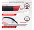Оплетка SKYWAY Combo-3 M Черно/Красная экокожа S01102359 5