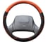 Оплетка SKYWAY Combo-4 L Черно/Оранжевая экокожа S01102396 1