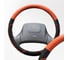 Оплетка SKYWAY Combo-4 L Черно/Оранжевая экокожа S01102396 2