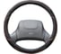 Оплетка SKYWAY Combo-5 L Черно/Оранжевая экокожа S01102339 1