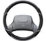 Оплетка SKYWAY Combo-5 L Черно/белая экокожа S01102336 1