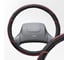 Оплетка SKYWAY Combo-5 L Черно/Красная экокожа S01102337 2