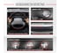 Оплетка SKYWAY Combo-5 L Черно/Красная экокожа S01102337 4