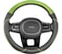 Оплетка SKYWAY Combo-4 M Черно/Зеленая экокожа S01102393 1