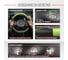 Оплетка SKYWAY Combo-4 M Черно/Зеленая экокожа S01102393 4