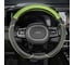 Оплетка SKYWAY Combo-4 M Черно/Зеленая экокожа S01102393 10