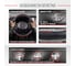 Оплетка SKYWAY Combo-5 M Черно/Красная экокожа S01102333 4