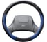 Оплетка SKYWAY Combo-6 L Черно/синяя экокожа S01102297 1