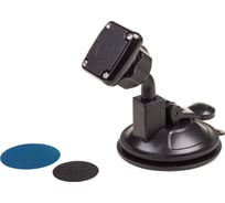 Магнитный держатель телефона на присоске SKYWAY короткая ножка, черный S00301029