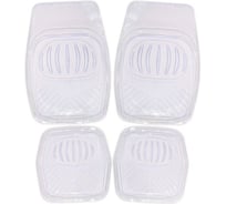 Коврик для салона SKYWAY Rain-1 4пр. ванночка, виниловый, прозрачный TS5001PT-4 CLEAR/S01702021