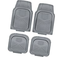 Коврик для салона SKYWAY Rain-7 4пр. полиуретановый, серый S01702077