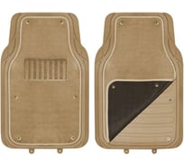 Полиуретановый коврик для салона со съемным ковролином SKYWAY Cold-1 2пр. TS2212P-S-2F BE/S01701023
