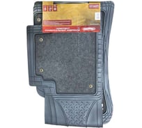Коврик для салона SKYWAY Cold-2 3пр. серый S01702007