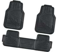 Коврик для салона SKYWAY Hot-7 3пр. полиуретановый, черный S01702083