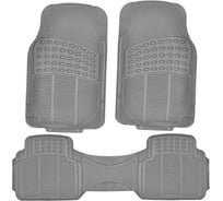 Коврик для салона SKYWAY Hot-1 3пр. полиуретановый, серый S01702003