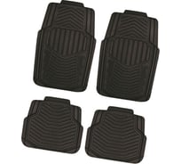 Коврик для салона SKYWAY Hot-8 4пр. полиуретановый, черный S01702087