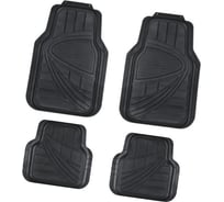 Коврик для салона SKYWAY Hot-7 4пр. полиуретановый, черный S01702081