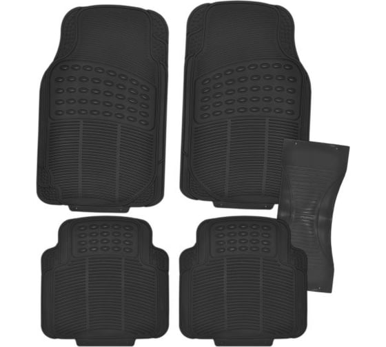 Коврик для салона SKYWAY Hot-1 полиуретановый, черный S01702042