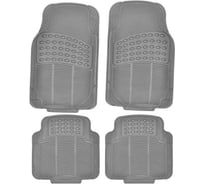 Коврик для салона SKYWAY Hot-1 4пр. полиуретановый, серый S01702019
