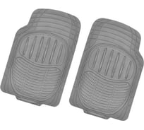 Коврик для салона SKYWAY Hot-2 2пр. полиуретановый, серый S01701018