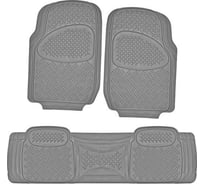 Коврик для салона SKYWAY Hot-3 3пр. полиуретановый, серый S01702004