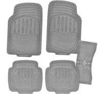 Коврик для салона SKYWAY Hot-2 5пр. полиуретановый, серый S01702041