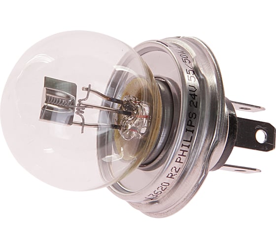 Автолампа PHILIPS R2, 55, 50 P45t-41 24V 10,100 13620C1
