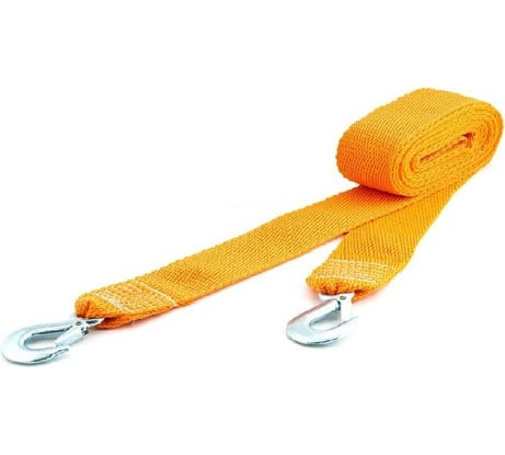 Буксировочный трос TOPAUTO БУКСИР 7 т 2 крюка 4 метра, в пакете 58642