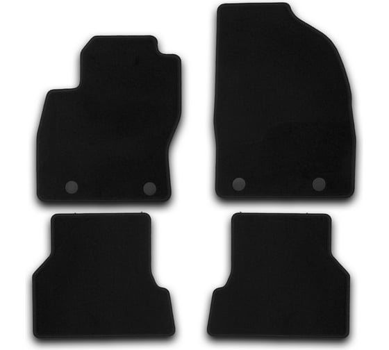 Коврики в салон KLEVER Econom FORD Focus 2, 2004-2011 сед., 4 шт. KLEVER011602101200k 1