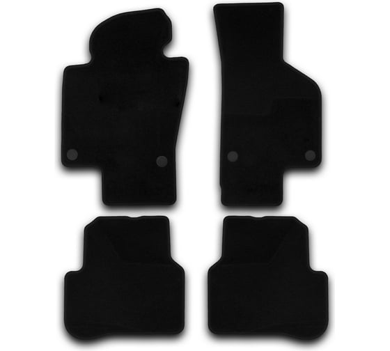 Коврики в салон KLEVER Econom VOLKSWAGEN Passat B6 АКПП 2005-2008, сед., 4 шт. KLEVER01510601200k