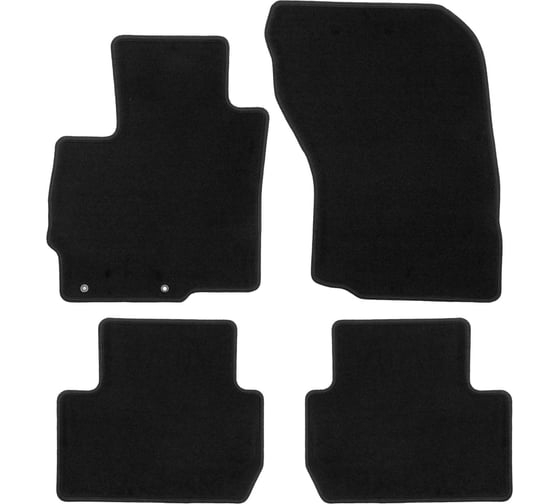 Коврики в салон KLEVER Econom MITSUBISHI Outlander III АКПП 2012-, внед., 4 шт. KVR01352901200k