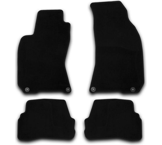 Коврики в салон KLEVER Econom VOLKSWAGEN Passat B5 АКПП 1996-2005, сед., 4 шт. KLEVER01510901200k