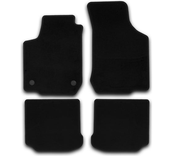 Коврики в салон KLEVER Econom SKODA Octavia Tour 1996-2010, сед., 4 шт.текстиль KLEVER01450901200k