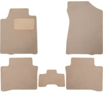 Коврики в салон KLEVER Premium NISSAN Teana II 2008-2014, сед., 5 шт., бежевые KLEVER04362322112kh