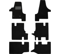 Коврики в салон KLEVER Premium VOLKSWAGEN Transporter T5 2003-, мв., 6 шт. KLEVER03514222110kh