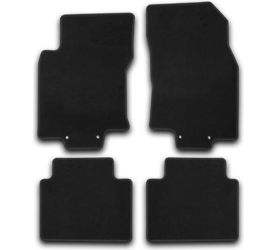 Коврики в салон KLEVER Econom NISSAN X-Trail 2014-, внед., 4 шт. KVR01365401200k 1