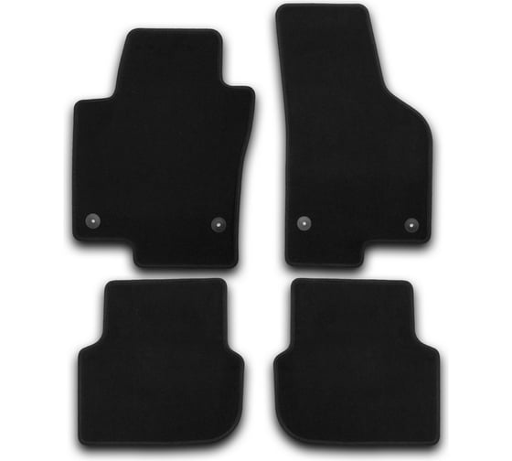 Коврики в салон KLEVER Econom VOLKSWAGEN Jetta 2011-, сед., 4 шт. KVR01513801200k 1