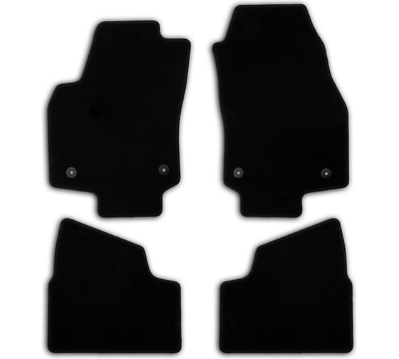Коврики в салон KLEVER Econom OPEL Astra H 5D 2004-2015, хб., 4 шт. KLEVER01371701200k