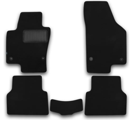 Коврики в салон KLEVER Premium VOLKSWAGEN Tiguan, 2007-2016, кросс., 5 шт. KLEVER03512122110kh 1
