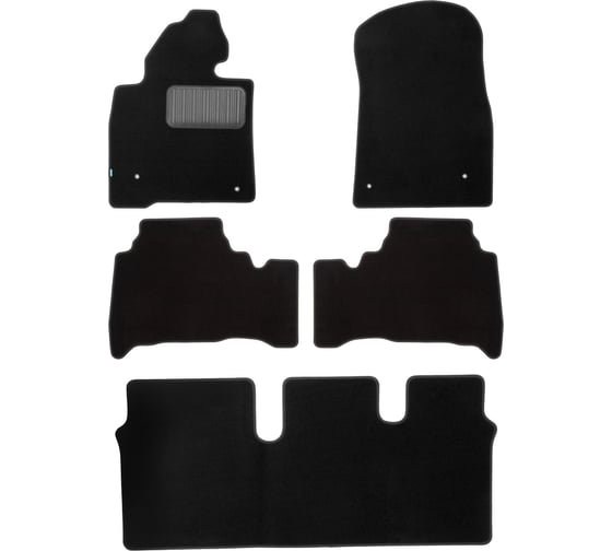 Коврики в салон KLEVER Premium TOYOTA Land Cruiser 200 2007-2012, внед., 5 шт. KLEVER03481722110kh 1
