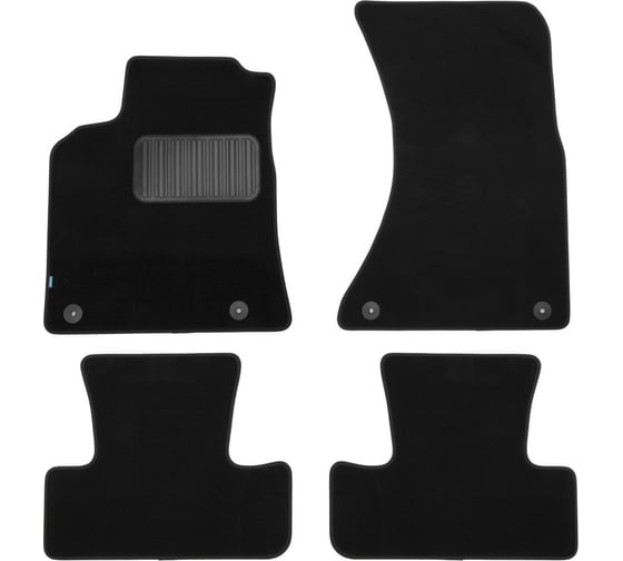 Коврики в салон KLEVER Premium AUDI Q5 АКПП 2008-2016, внед., 4 шт. KLEVER03041522110kh 1