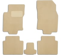 Коврики в салон KLEVER Premium NISSAN X-Trail 2014-, внед., 5 шт., бежевые KLEVER04365422112kh