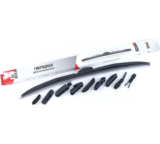 Щетка стеклоочистителя REDMARK 610 мм гибридная Hybrid Line 12 адаптеров RM92024