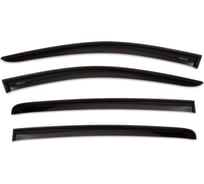 Дефлекторы окон Vinguru Kia Sportage IV 2016-, накладные, скотч, к-т 4 шт. AFV85516