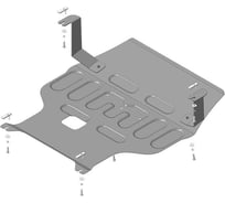 Стальная защита ООО Трио Сервис 2 мм Д, КПП FAW Bestune T77 MOTODOR 73901