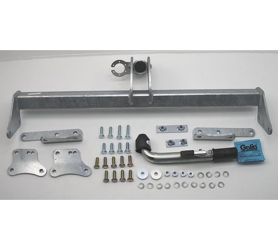 Полностью оцинкованный фаркоп GALIA для Nissan X-Trail 2014-2022, Renault Koleos 2016-2020 быстросъемный шар N055C